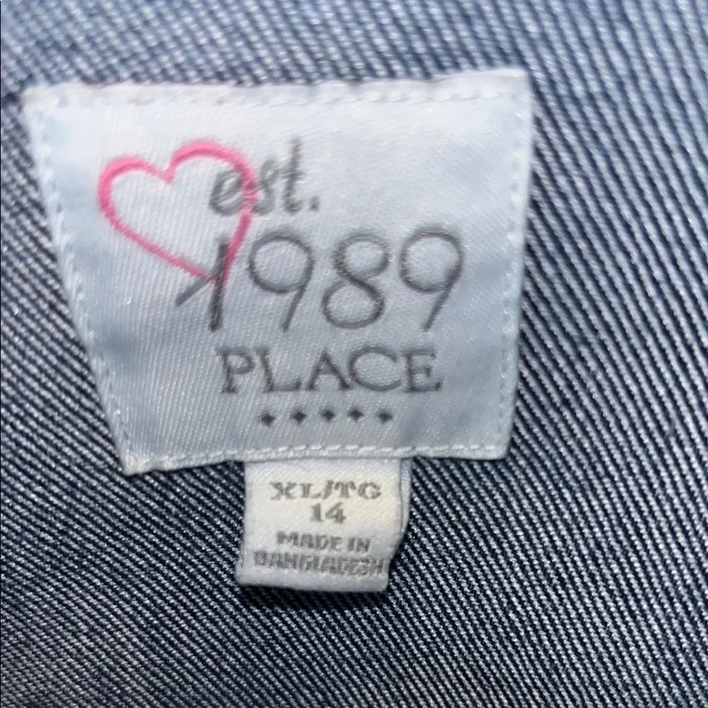 The Children's Place Blue Denim Jacket